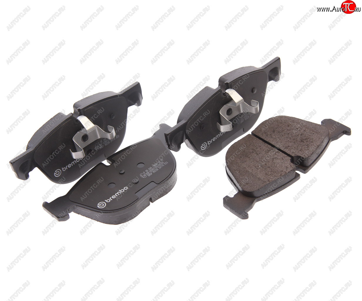 5 349 р. Колодки тормозные передние (4шт.) BREMBO BMW X5 E70 дорестайлинг (2006-2010)  с доставкой в г. Чебоксары