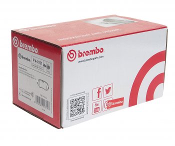 5 999 р. Колодки тормозные задние (4шт.) BREMBO Land Rover Range Rover 5 L460 (2021-2025)  с доставкой в г. Чебоксары. Увеличить фотографию 2