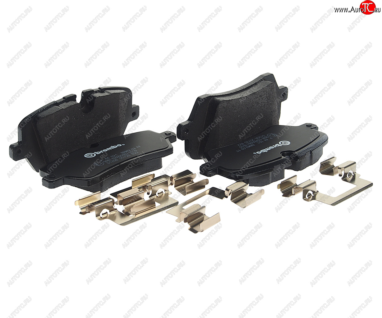 5 999 р. Колодки тормозные задние (4шт.) BREMBO Land Rover Range Rover 5 L460 (2021-2025)  с доставкой в г. Чебоксары