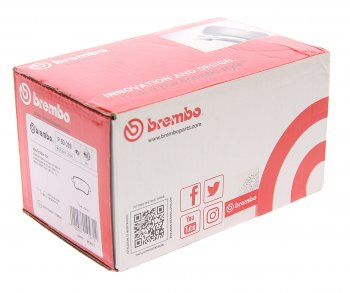 4 999 р. Колодки тормозные задние (4шт.) BREMBO Mercedes-Benz ML class W166 (2011-2015)  с доставкой в г. Чебоксары. Увеличить фотографию 3