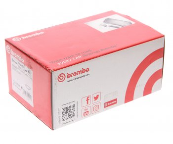 10 649 р. Колодки тормозные передние (4шт.) BREMBO Mercedes-Benz GL class X166 дорестайлинг (2012-2016)  с доставкой в г. Чебоксары. Увеличить фотографию 3