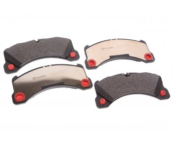 Колодки тормозные передние (4шт.) BREMBO Volkswagen Touareg 2 NF дорестайлинг (2010-2014)