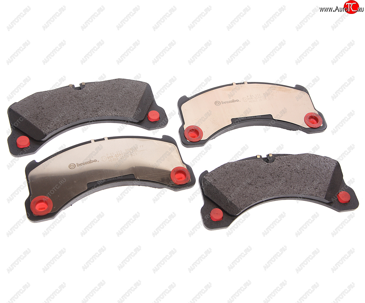 14 999 р. Колодки тормозные передние (4шт.) BREMBO Porsche Cayenne 957 (2007-2010)  с доставкой в г. Чебоксары