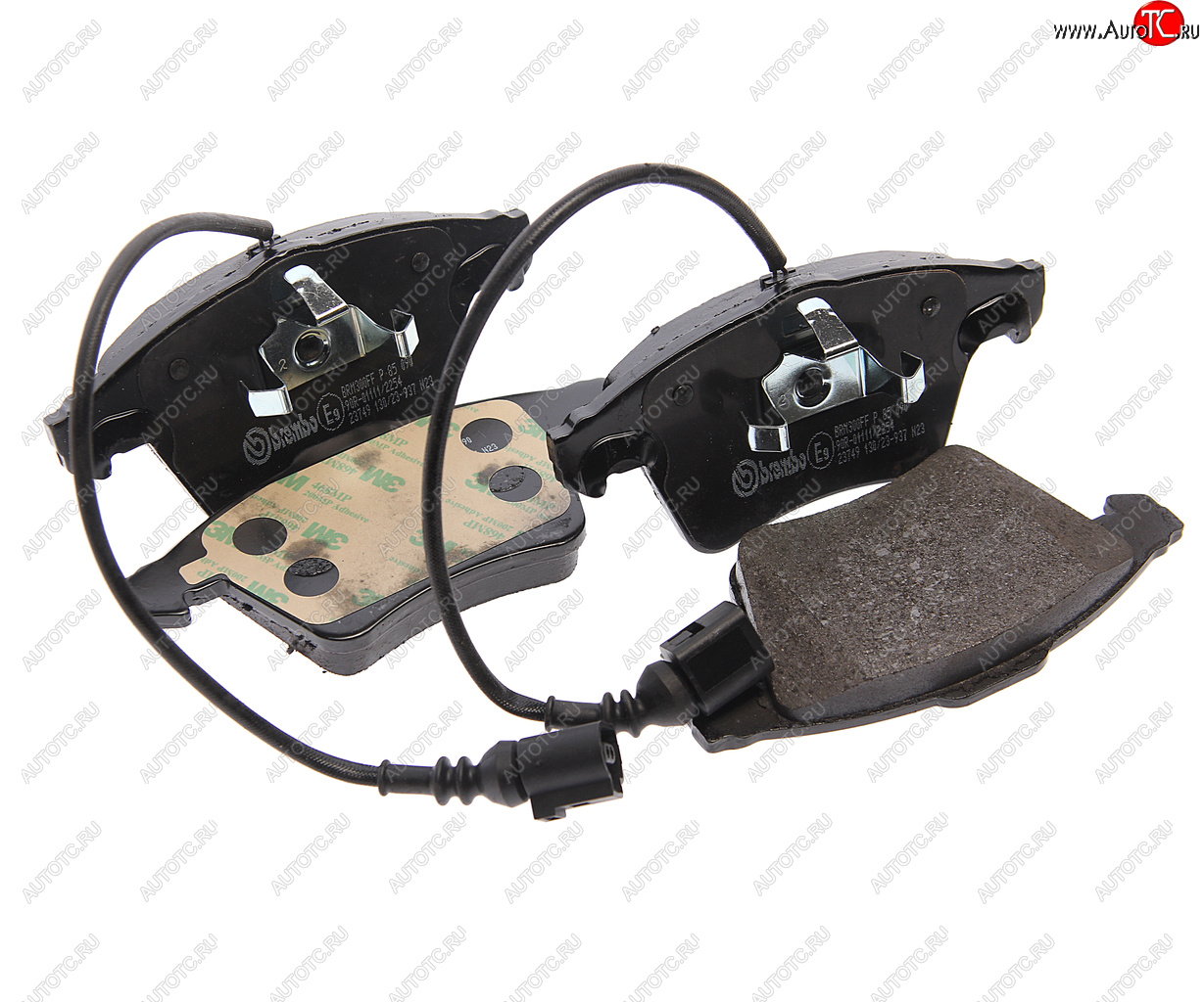 4 999 р. Колодки тормозные передние (4шт.) BREMBO Volkswagen Touareg 1 GP рестайлинг (2006-2010)  с доставкой в г. Чебоксары