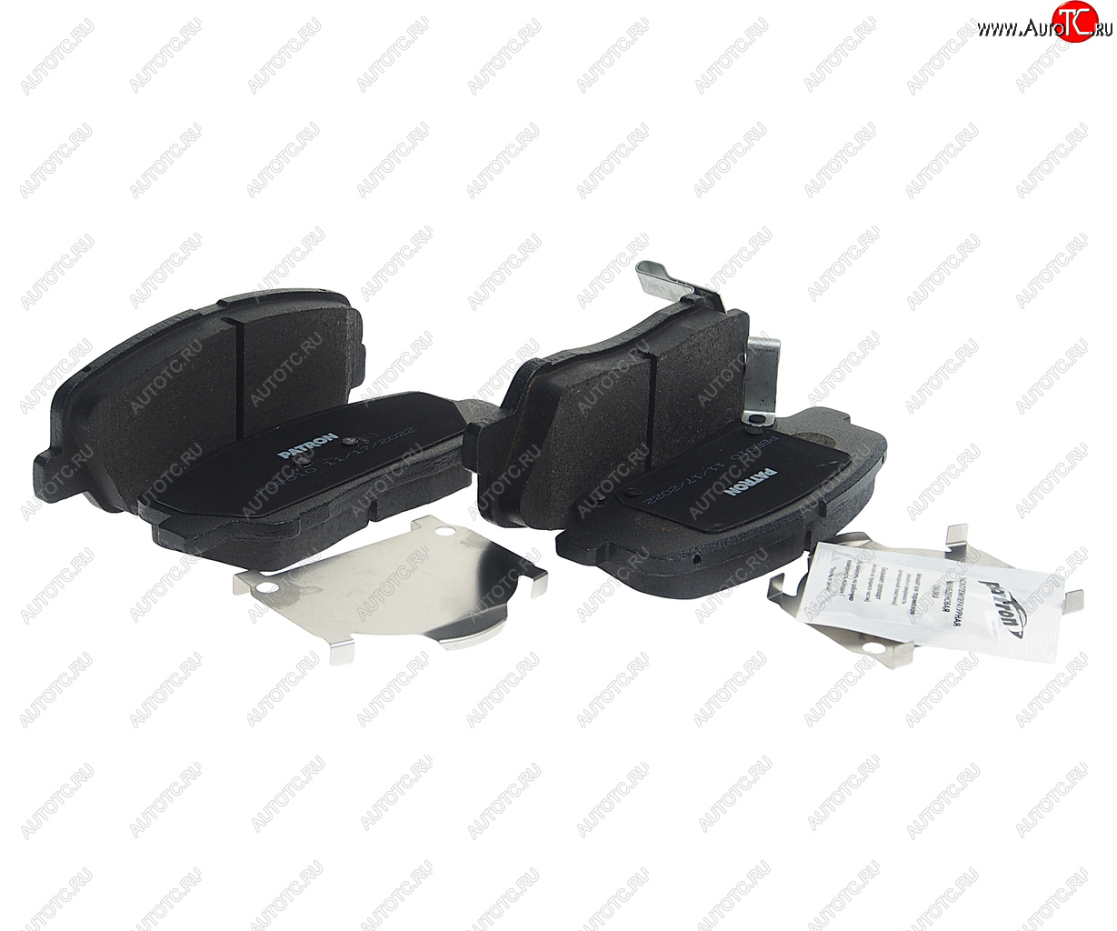 2 699 р. Колодки тормозные передние (4шт.) PATRON Geely Atlas FX11 (2023-2025)  с доставкой в г. Чебоксары