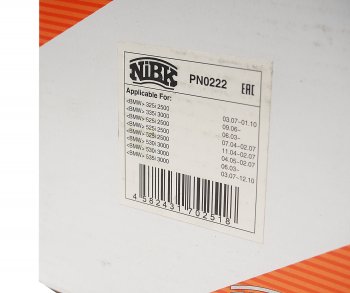 4 799 р. Колодки тормозные передние (4шт.) NIBK BMW 3 серия E90 седан дорестайлинг (2004-2008)  с доставкой в г. Чебоксары. Увеличить фотографию 3
