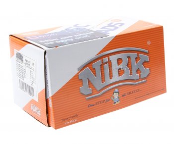 3 199 р. Колодки тормозные задние (4шт.) NIBK CITROEN Jumper 250 (2006-2014)  с доставкой в г. Чебоксары. Увеличить фотографию 4