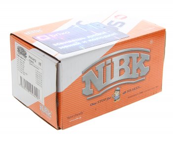 2 049 р. Колодки тормозные передние (4шт.) NIBK Toyota Corolla E150 седан дорестайлинг (2006-2010)  с доставкой в г. Чебоксары. Увеличить фотографию 3