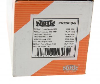 3 199 р. Колодки тормозные передние (4шт.) NIBK Nissan Maxima A33 дорестайлинг (2000-2003)  с доставкой в г. Чебоксары. Увеличить фотографию 4