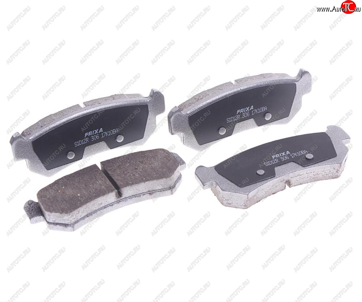899 р. Колодки тормозные задние (4шт.) HANKOOK FRIXA Chevrolet Lacetti седан (2002-2013)  с доставкой в г. Чебоксары