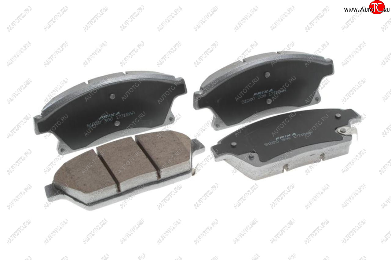 2 799 р. Колодки тормозные передние (4шт.) HANKOOK FRIXA Chevrolet Cruze J300 седан дорестайлинг (2009-2012)  с доставкой в г. Чебоксары