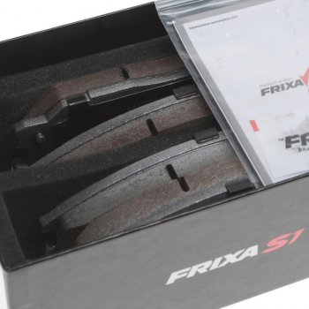 4 649 р. Колодки тормозные передние (4шт.) HANKOOK FRIXA KIA Opirus (2002-2010)  с доставкой в г. Чебоксары. Увеличить фотографию 2