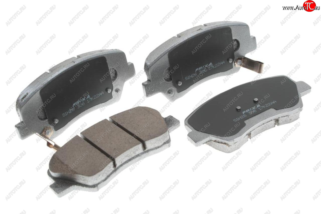 4 999 р. Колодки тормозные передние R15 (4шт.) HANKOOK FRIXA Hyundai Elantra CN7 (2020-2023)  с доставкой в г. Чебоксары
