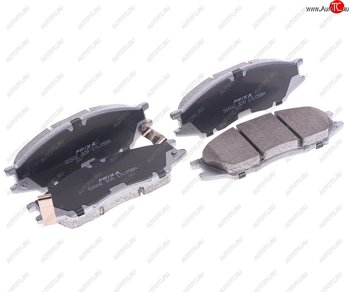 2 599 р. Колодки тормозные R17 передние (4шт.) HANKOOK FRIXA Nissan Almera Classic седан B10 (2006-2013)  с доставкой в г. Чебоксары