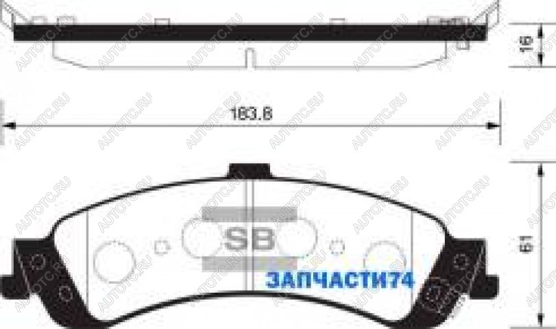 1 699 р. Колодки тормозные задние барабанные (4шт.) SANGSIN Chevrolet Tahoe GMT T1XX   (2019-2022)  с доставкой в г. Чебоксары