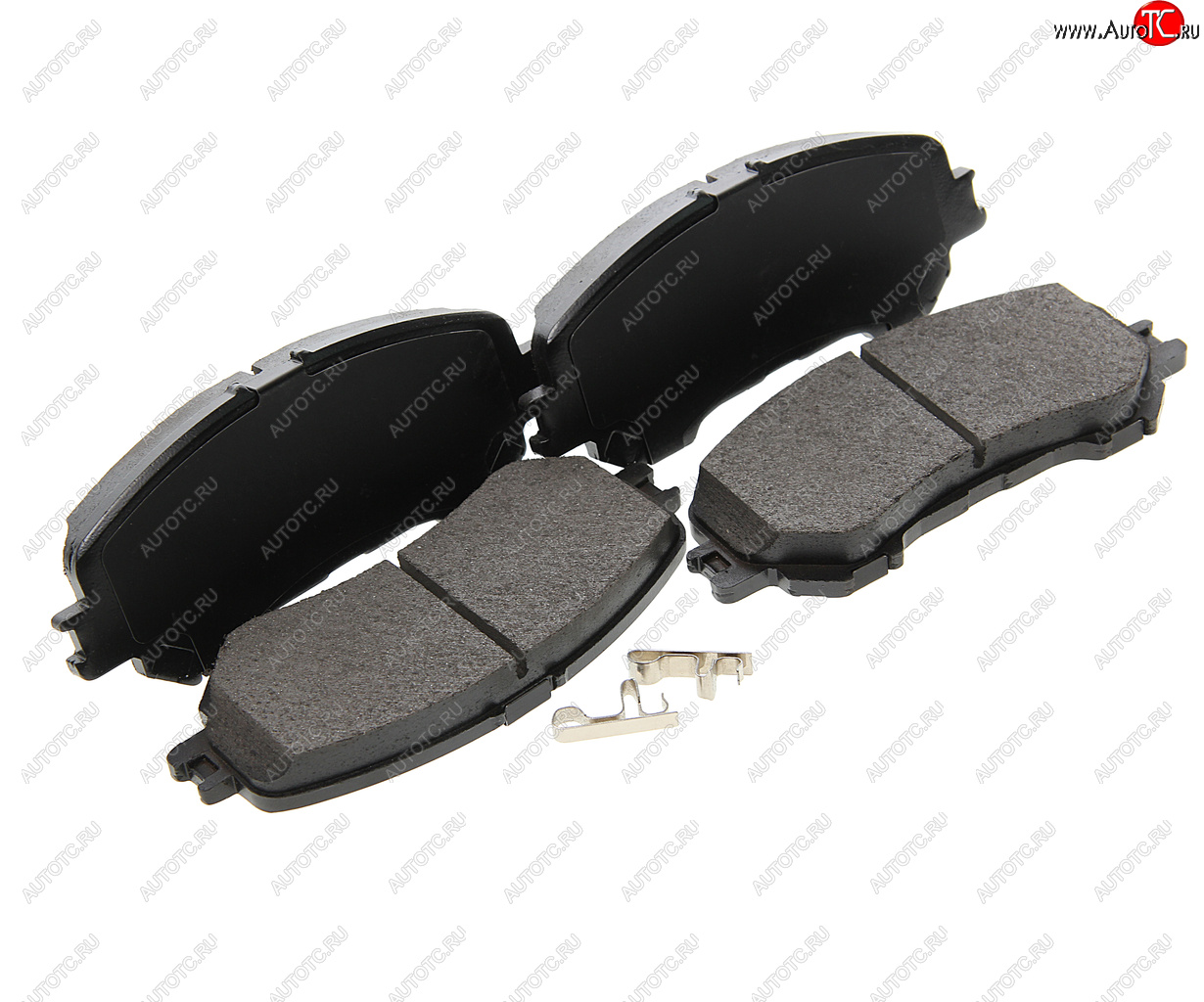 2 199 р. Колодки тормозные передние (4шт.) SANGSIN Nissan Qashqai 2 J11 дорестайлинг (2013-2019)  с доставкой в г. Чебоксары