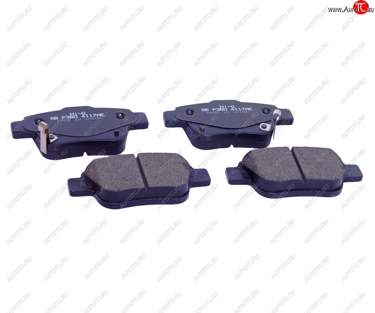 2 149 р. Колодки тормозные задние (4шт.) SANGSIN Toyota Avensis T250 седан дорестайлинг (2003-2006)  с доставкой в г. Чебоксары