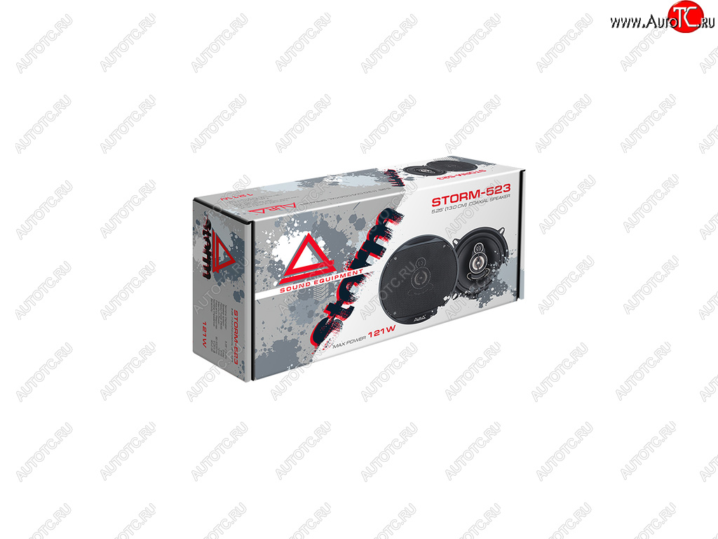 2 699 р. Колонки коаксиальные (3-х полосные, Ø5 (13 см), 61 ВТ) AURA STORM-523 Subaru Legacy BD/B11 седан дорестайлинг (1993-1996)  с доставкой в г. Чебоксары