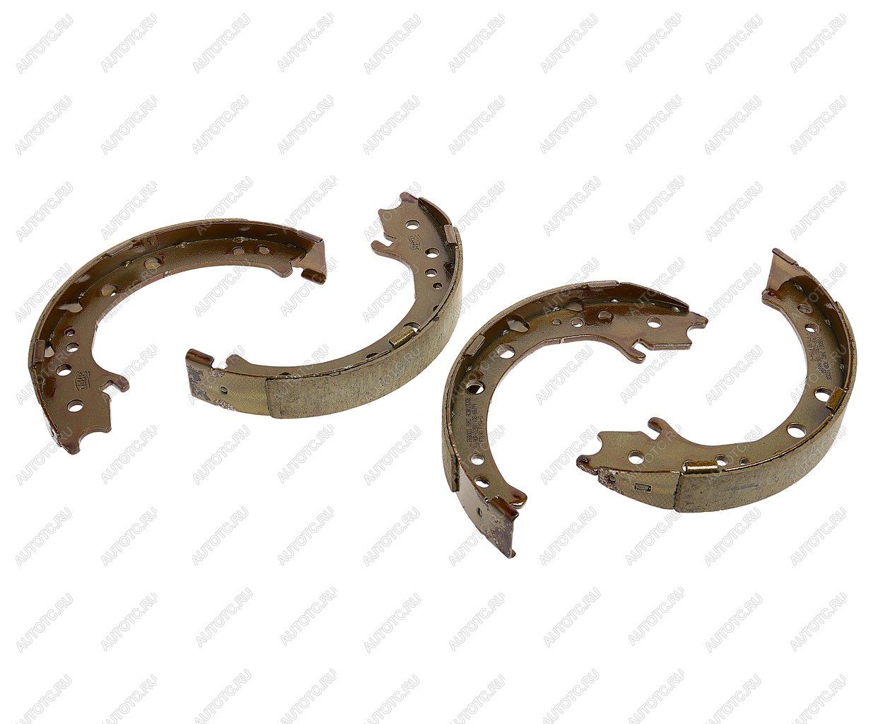 3 899 р. Колодки тормозные задние барабанные (4шт.) NIBK Honda CR-V RE1,RE2,RE3,RE4,RE5,RE7 дорестайлинг (2007-2010)  с доставкой в г. Чебоксары