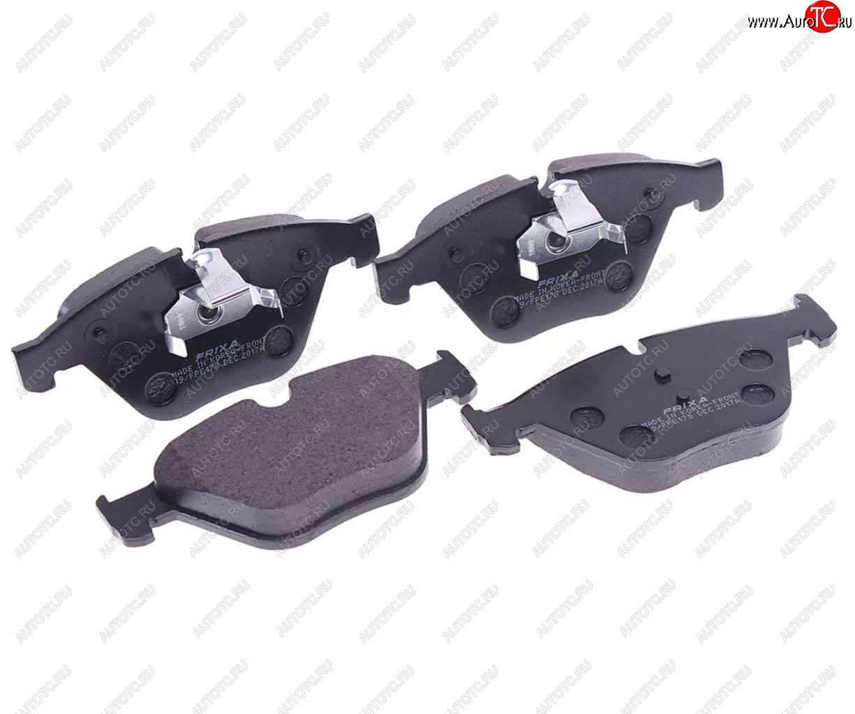 2 239 р. Колодки тормозные передние (4шт.) HANKOOK FRIXA BMW 7 серия E65,E66, E67, E68 дорестайлинг, седан (2001-2005)  с доставкой в г. Чебоксары