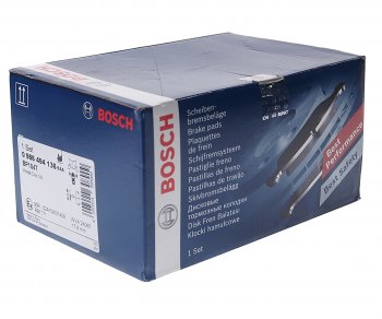 2 999 р. Колодки тормозные передние (4шт.) BOSCH Honda Civic ES седан дорестайлинг (2000-2003)  с доставкой в г. Чебоксары. Увеличить фотографию 2