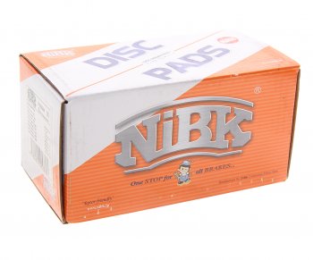 2 669 р. Колодки тормозные передние (4шт.) NIBK Ford Fiesta 6 седан рестайлинг (2012-2019)  с доставкой в г. Чебоксары. Увеличить фотографию 2