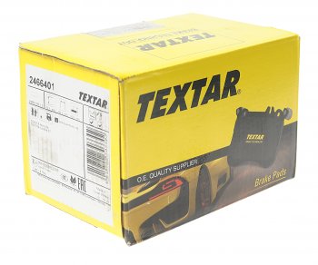 3 169 р. Колодки тормозные задние (4шт.) TEXTAR Toyota Auris E150 хэтчбэк 5 дв. дорестайлинг (2006-2010)  с доставкой в г. Чебоксары. Увеличить фотографию 2