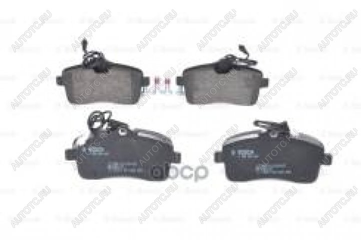 4 199 р. Колодки тормозные передние (4шт.) BOSCH Peugeot 407 седан (2004-2010)  с доставкой в г. Чебоксары