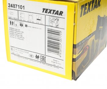 2 699 р. Колодки тормозные задние (4шт.) TEXTAR Suzuki Grand Vitara JT 5 дверей дорестайлинг (2005-2008)  с доставкой в г. Чебоксары. Увеличить фотографию 3