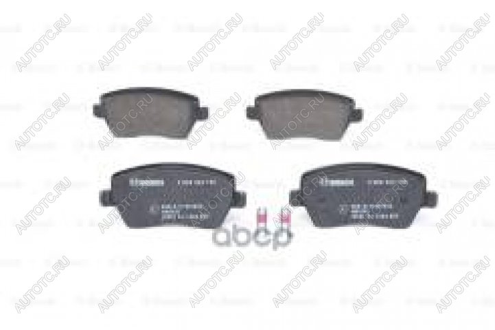 2 499 р. Колодки тормозные передние (4шт.) BOSCH Nissan Micra K11 5 дв. дорестайлинг (1992-2000)  с доставкой в г. Чебоксары