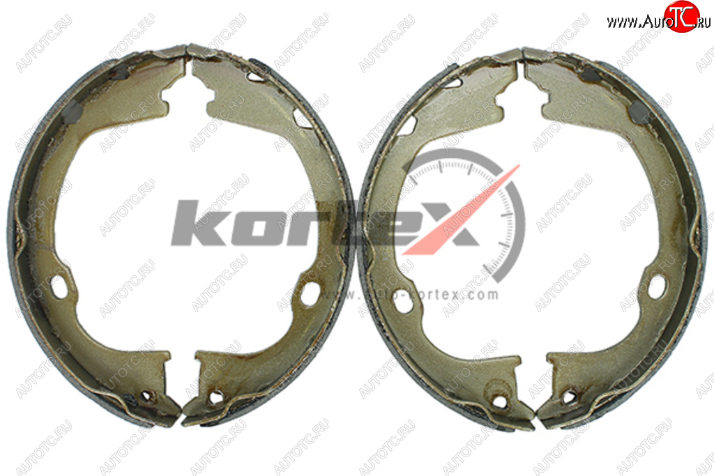 2 359 р. Колодки тормозные задние барабанные (4шт.) KORTEX Jeep Grand Cherokee WK2 2-ой рестайлинг (2017-2022)  с доставкой в г. Чебоксары