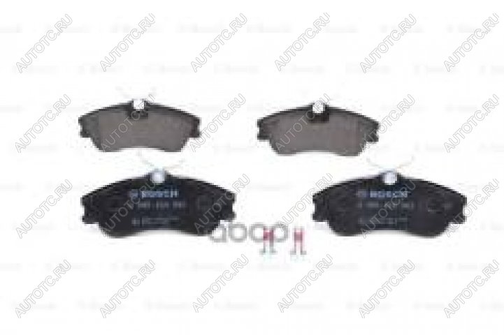 3 069 р. Колодки тормозные передние (4шт.) BOSCH CITROEN Xantia лифтбэк дорестайлинг (1992-1997)  с доставкой в г. Чебоксары