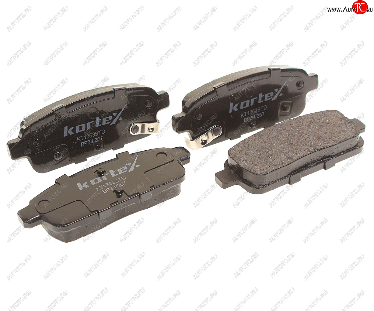 1 199 р. Колодки тормозные задние (4шт.) KORTEX Opel Astra J универсал рестайлинг (2012-2017)  с доставкой в г. Чебоксары