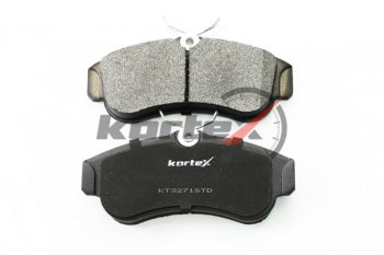 1 569 р. Колодки тормозные передние (4шт.) KORTEX Nissan Almera N16 седан дорестайлинг (2000-2003)  с доставкой в г. Чебоксары. Увеличить фотографию 2