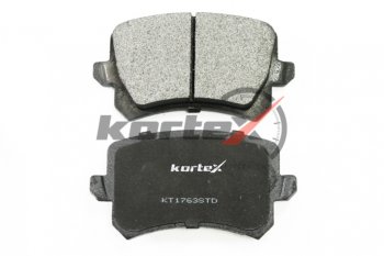 1 349 р. Колодки тормозные задние (4шт.) KORTEX Volkswagen Tiguan NF дорестайлинг (2006-2011)  с доставкой в г. Чебоксары. Увеличить фотографию 3