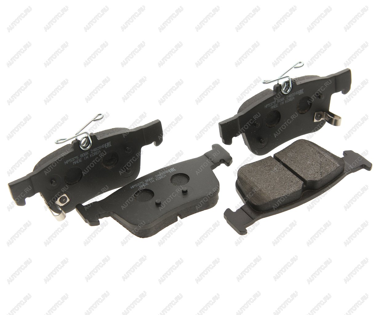 3 399 р. Колодки тормозные задние (4шт.) HSB Ford Mondeo MK5 CD391 дорестайлинг седан (2014-2018)  с доставкой в г. Чебоксары