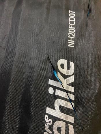 1 019 р. Коврик туристический Naturehike 187х56х2,5 см. IXPE, голубой (уценка)  nh20fcd07-bl_u  с доставкой в г. Чебоксары. Увеличить фотографию 4