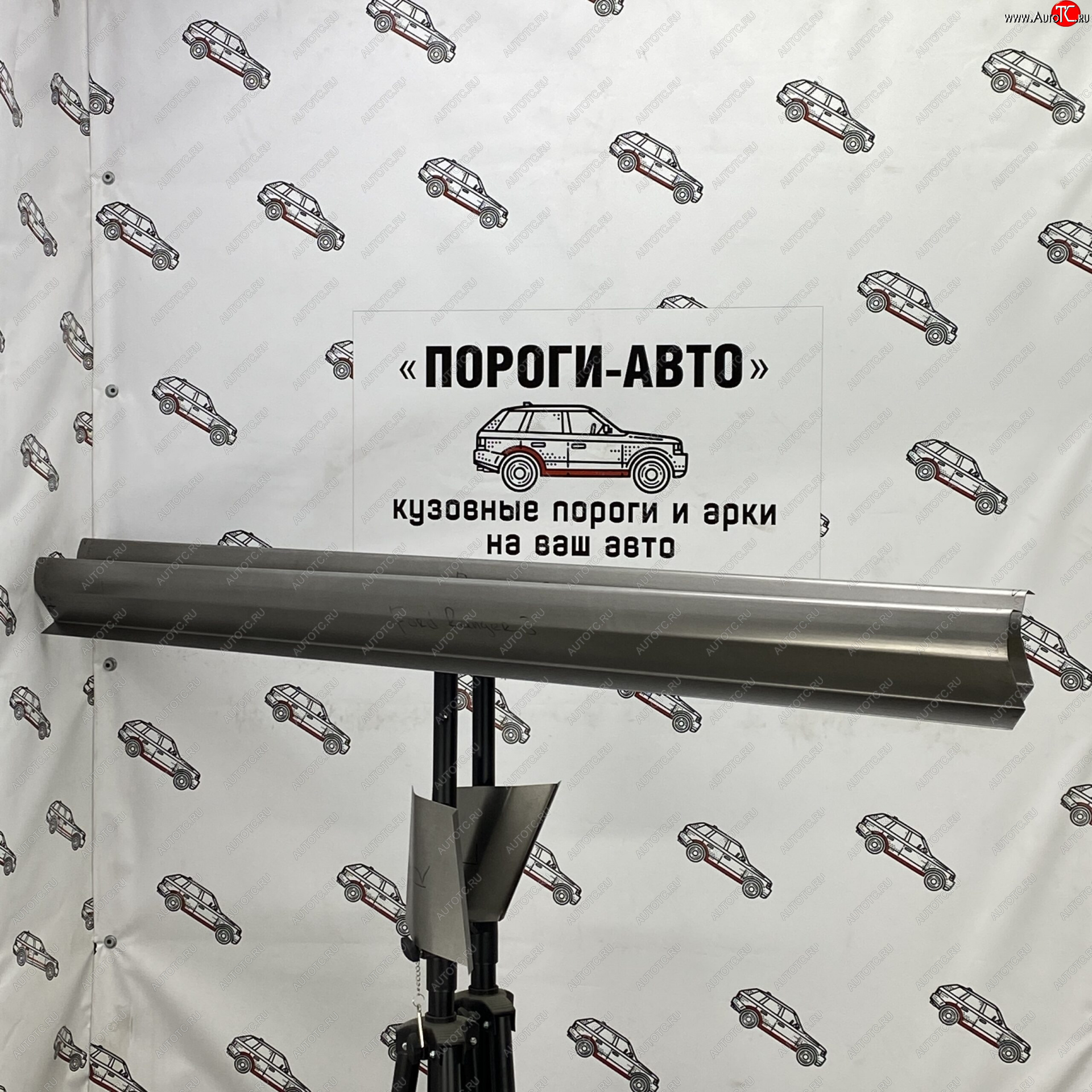 1 989 р. Левый ремонтный порог Пороги-Авто  Ford Ranger ( DoubleCab,  RapCab) (2011-2021) дорестайлинг, рестайлинг (холоднокатаная сталь 1 мм)  с доставкой в г. Чебоксары