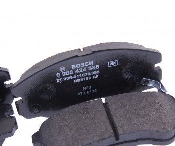 2 149 р. Колодки тормозные передние (4шт.) BOSCH Opel Frontera B 5 дв. рестайлинг (2001-2003)  с доставкой в г. Чебоксары. Увеличить фотографию 2