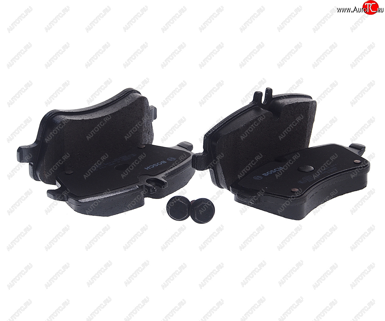 4 399 р. Колодки тормозные передние (4шт.) BOSCH Mercedes-Benz C-Class W203 дорестайлинг седан (2000-2004)  с доставкой в г. Чебоксары