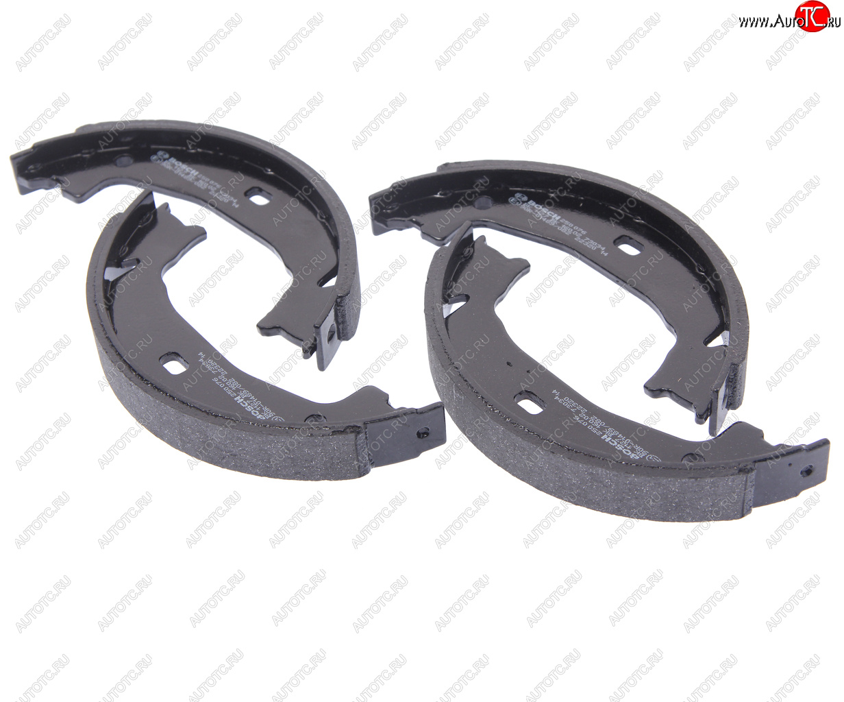 2 179 р. Колодки тормозные задние барабанные 4шт. BOSCH BMW 1 серия E82 купе 1-ый рестайлинг (2007-2011)  с доставкой в г. Чебоксары
