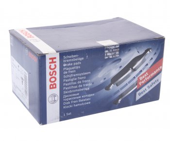 4 699 р. Колодки тормозные передние (4шт.) BOSCH BMW X5 E53 дорестайлинг (1999-2003)  с доставкой в г. Чебоксары. Увеличить фотографию 3