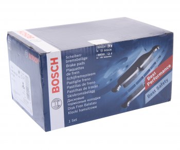 3 859 р. Колодки тормозные задние (4шт.) BOSCH BMW X6 E71 рестайлинг (2012-2014)  с доставкой в г. Чебоксары. Увеличить фотографию 3