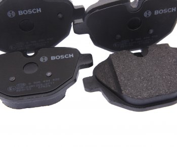 3 699 р. Колодки тормозные задние (4шт.) BOSCH BMW X3 F25 дорестайлинг (2010-2014)  с доставкой в г. Чебоксары. Увеличить фотографию 2