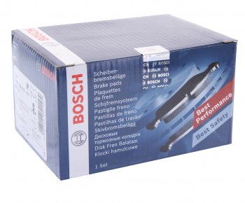 3 699 р. Колодки тормозные задние (4шт.) BOSCH BMW X3 F25 дорестайлинг (2010-2014)  с доставкой в г. Чебоксары. Увеличить фотографию 3