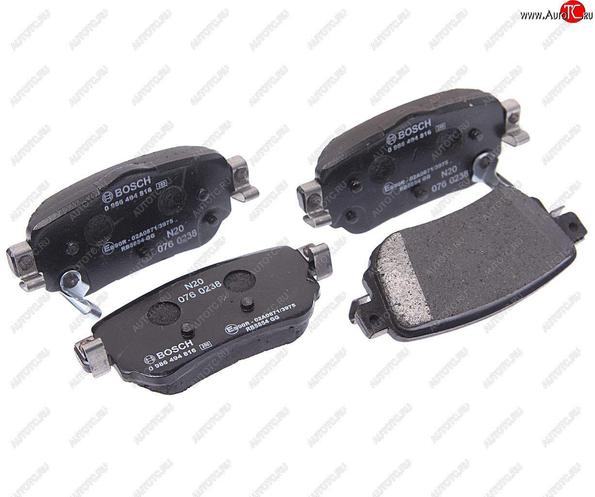 1 999 р. Колодки тормозные задние (4шт.) BOSCH Nissan Qashqai 2 J11 дорестайлинг (2013-2019)  с доставкой в г. Чебоксары