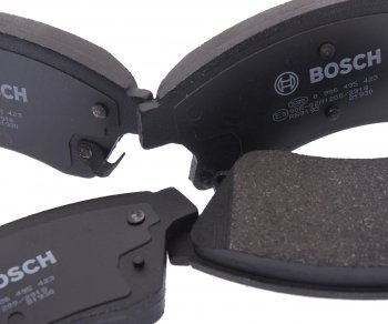 2 399 р. Колодки тормозные передние (4шт.) BOSCH Chevrolet Aveo T300 седан (2011-2015)  с доставкой в г. Чебоксары. Увеличить фотографию 2