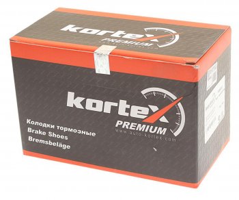 1 749 р. Колодки тормозные задние барабанные (4шт.) KORTEX Nissan Almera Classic седан B10 (2006-2013)  с доставкой в г. Чебоксары. Увеличить фотографию 2