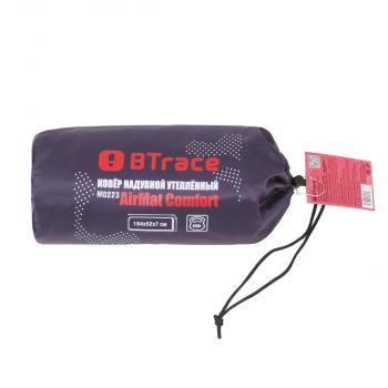 4 939 р. Коврик надувной утеплённый BTrace AirMat Comfort,184х52х7 см, (Синий)  m0223  с доставкой в г. Чебоксары. Увеличить фотографию 8