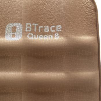 12 589 р. Коврик надувной утеплённый BTrace Queen 8, 198х68х7,5 см (Коричневый)  m0228  с доставкой в г. Чебоксары. Увеличить фотографию 2